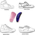 PCSsole 3/4 Orthotics Shoe Insoles for Plantar Fasciitis, Flat Feet, Relief Heel Spur Pain (S:Men5-6/Women6-7)