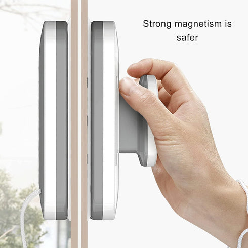 Magnetic Window Wiper Cleaner, Double Glazed Magnetic Window Cleaner Adjustable Double-Side Glass Cleaning Accessory