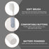 Wakauto Electric Toothbrush with Soft Bristles Battery Powered Oral Care Brush for Adults Ergonomic Design