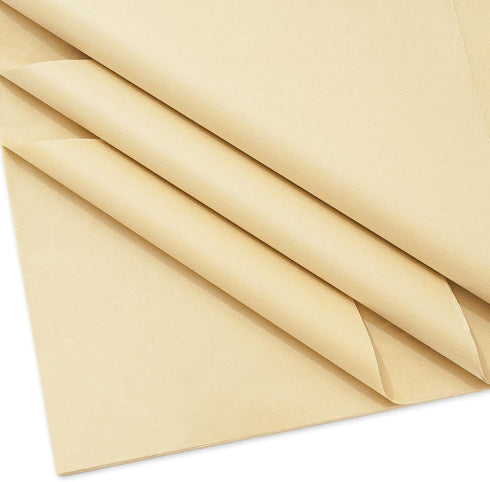 Whaline 20 x 30 Inch Soft Ivory Tissue Paper, 50 Sheets for DIY Crafts and Gift Packing