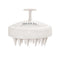 HEETA Scalp Scrubber, Hair Growth Massager with Soft Silicone Bristles, Upgraded Material for Wet Dry Hair Care, Beige