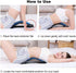 Back Stretcher for Lower Back Pain Relief, Adjustable Lumbar Massager, Back Stretching Device for Sciatica Pain Relief