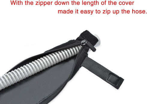iGuerburn 6ft CPAP Hose Cover for All 6ft Tubing, Full Length Zipper, Reduce Condensation & Noise, Cat Proof