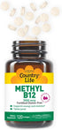 Country Life Methyl B-12, Berry Flavored, 3000 mcg, 120 Lozenges