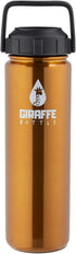 24oz Stainless Steel Drinking Bottle with Insulated and Direct-Drink Lids in Burnt Orange