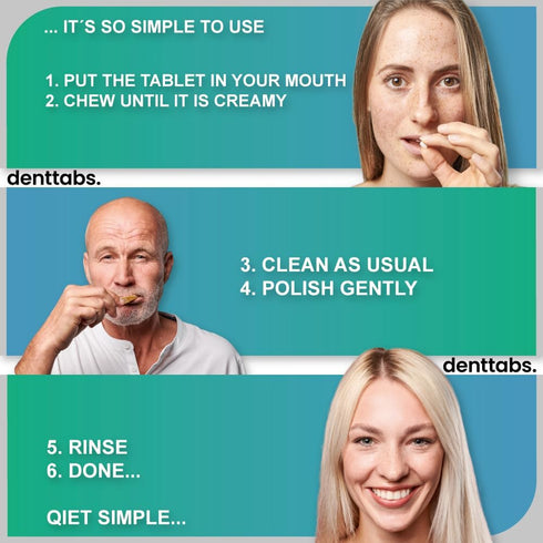 Tablets for Teeth Cleaning, 125 pc.