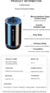 SCOACHA 7 Aromatherapy Essential Oil Diffuser LED Color Options, Quiet USB Powered, Three-Speed Control, Aromatherapy