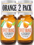 Healing Solutions - (2 Pack) Sweet Orange Essential Oil for Diffuser, 0.66 oz