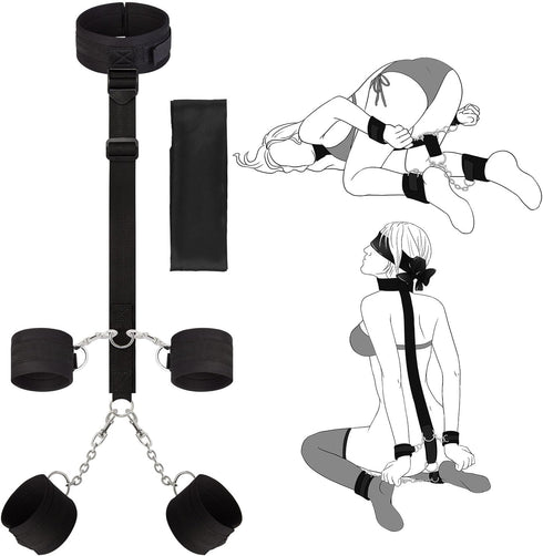 BDSM Adult Toys Bondage Kit - UTIMI Neck to Wrist Behind Back