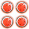 Reusable Gel Eye Ice Pack, Round Cold Pads, Cooling Eye Masks for Eye Strain, Swelling, Redness, Dark Circles, 4PCS