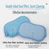 WANWLI 6-Pack) Dish Sponge Kitchen Sponges,Scrub Sponges,Double Sided Cleaning,Non Scratch,Ultra fine Fiber