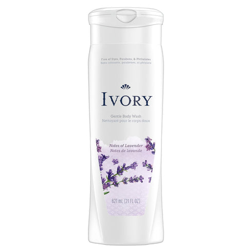 Ivory Lavender Body Wash - 21 Ounce