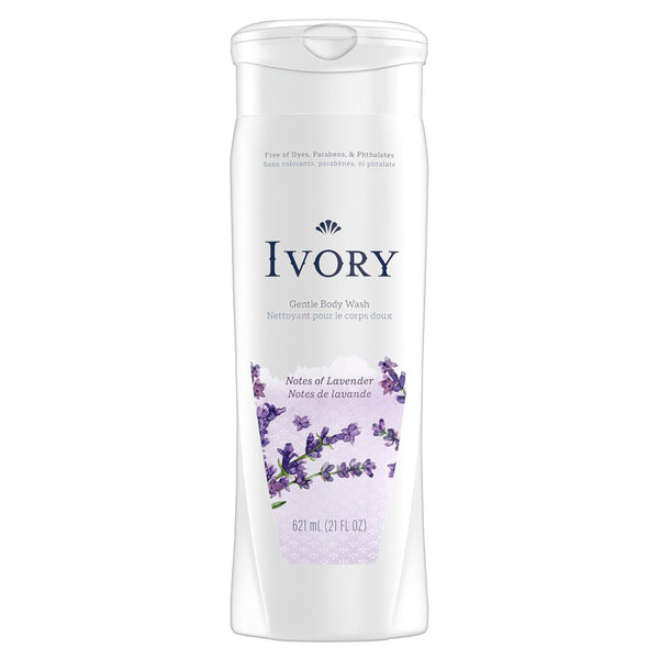 Ivory Lavender Body Wash - 21 Ounce