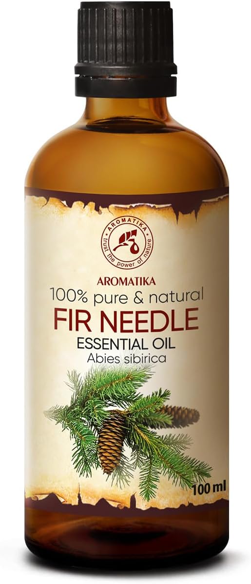 Fir Needle Essential Oil 3.4 Fl Oz - 100% Pure & Natural for Home Fragrances