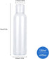 TRENDBOX 6 Pack Plastic Empty Bottles with Flip Cap for Shampoo, Lotions, Liquid Soap, Cream (4 oz / 120 ml)