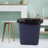 8 Gallon Black Trash Bags, Kitchen & Office Waste Bin Liners, 150 Counts (6 Rolls)