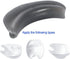 Shampoo Bowl Gel Neck Rest, Durable Soft Silicone/PU Gel Neck Cushion Pillow for Spa Hair Salon Sinks