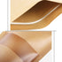 Kingrol 150 Count Kraft Paper Bags - 4.7 x 7.8 Inch with Resealable Lock Seal Zipper & Transparent Window