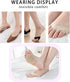 Metatarsa Foot Pads, Reusable Soft Ball of Foot Cushions for Women, Honeycomb Fabric Pain Relief (3 pairs Beige)