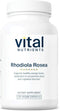 Vital Nutrients Rhodiola Rosea Supplement for Healthy Energy, Memory, Stress Support, 120 Capsules