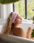 xo, Fetti Checkered Facial Spa Skincare Headband, Bachelorette Party Favor, Bridal Shower Gift