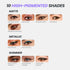 Wonderskin 1440 Longwear Brown Eyeliner Pencils, Waterproof Eye Makeup, Long Lasting Smudge Proof (Brown Sugar)