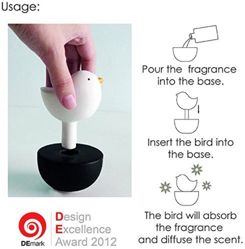 Tri Cactus, Non-Electric Ceramic Diffusers for Essential Oils and Aromatherapy Fragrance, White Ceramic Diffusers