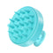 HEETA Hair Scalp Massager for Hair Growth, Shampoo Brush, Soft Silicone Bristles for Dandruff Removal, Green