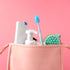 Trinkrittey 5 Pcs Toothbrush Covers Portable Toothbrush Head Protector Case Brush Pod Case Protective Plastic Clip