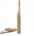 HUAZEXINX Folding Travel Toothbrush Bamboo Toothbrushes Case Holder Kit Portable Soft Bristle Travel