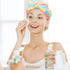 Hicarer 3 Pcs Spa Headband for Women - Soft Microfiber Bowtie Terry Cloth Headband for Makeup and Washing Face