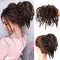 Lativ Messy Hair Bun Scrunchies Extension, Brown Hair Accessories with Elastic Rubber Band for Women Girls