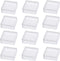 BENECREAT 15 Pack High Transparency Plastic Storage Containers, Mini Earplugs Storage Box for Beads and Small Jewelry