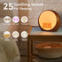 Sunset Snooze 25 Wake Up Light Sunrise Alarm Clock White Noise Machine with Sunrise Simulation for Heavy Sleepers Kids