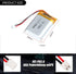 3.7V 1300mAh 112840 Lipo Battery Rechargeable Lithium Polymer ion Battery Pack with JST Connector