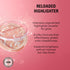 Revolution Reloaded Pressed Powder Highlighter, Intensely Pigmented for High Impact Dewy Finish, Dare to Divulge