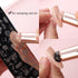 Silicone Brush for Ombre Nail Art, 2Pcs Reusable Gel Polish Gradient Design Applicator Brush for Nail Art Manicure