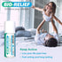 BIO-Relief Pain Relief Gel, 10% Menthol & Arnica Montana, 3 oz Roll-on for Joint, Muscle, Back Pain, Fast Acting