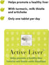NEW NORDIC Active Liver Supplement, 30-Day Supply, Milk Thistle, Artichoke & Turmeric, 30 Tablets, Pack of 1