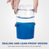 Leak Locks Silicone Travel Covers, Elastic Sleeves for Leak Proofing Travel Size Container for Shampoo & Skincare