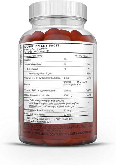 Gummies Gummies Gummies Apple Cider Vinegar for Weight Loss Apple Cider Vinegar with Mother Keto ACV Belly Fat Burner
