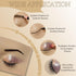 Makeup Practice Face Board, 3D Silicone Half Face for Eyelash and Eye Shadow Practice for Students and Beginners