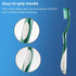 Extra Firm Toothbrushes for Adults, 6 Count, Extra Hard Bristles