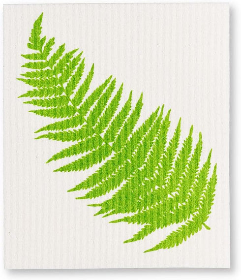 Set 2 (6.5x8 Abbott Collection Fern Leaf Amazing Swedish Dish Cloths, of - Cellulose/Cotton L)