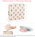 2 Pack Period Bag for Teen Aged Girls, Sanitary Napkin Storage Bag, Functional Waterproof Sanitary Pads Bags for Panty Liners, Tampons, Menstrual Cups Pouches, Sanitary Pads Organizer with Zipper