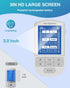 Comfytemp TENS Unit Muscle Stimulator, FSA HSA Eligible Dual Channels for Pain Relief, 12 Modes, 8 Electrode Pads