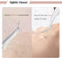LANKIZ Eyelash Extension Tweezers Set, Stainless Steel Straight and Curved Volume Lash Tweezers for Professional Use,