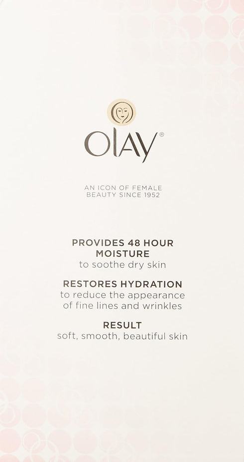 Olay Face Moisturizer, Active Hydrating Beauty Lotion, 6 fl oz (Pack of 2)