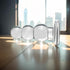 Transparent Anal Beads Butt Plug Adult Toys Masturbators Sex Tools with Safety Bottom, Glass Anal Plug Dildo