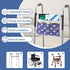 2 13"x14.5" TOGETRUE Walker Bag, Easy Access Walker Storage Basket with Large Pockets, Walker Accessories Bag